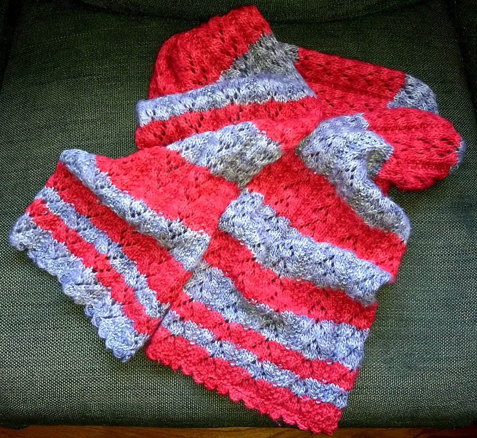 Thumbnail: OCD Distress Scarf Pattern (knit)
