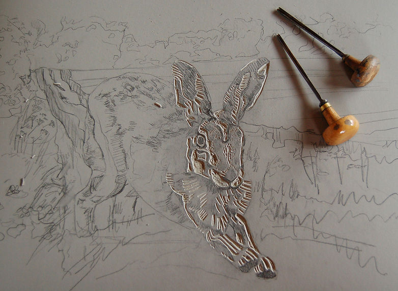 Harvest Hare creating master plate