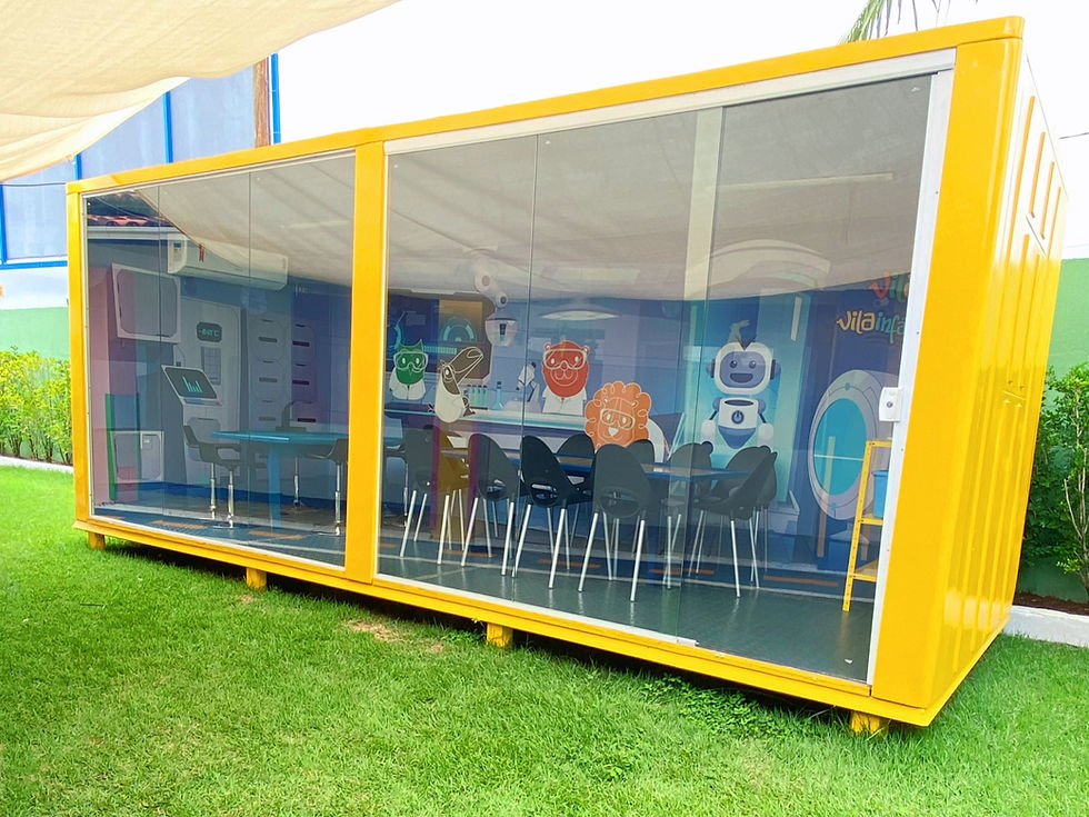 NOVO LABORATÓRIO DE ROBÓTICA DA VILA INFÂNCIA!