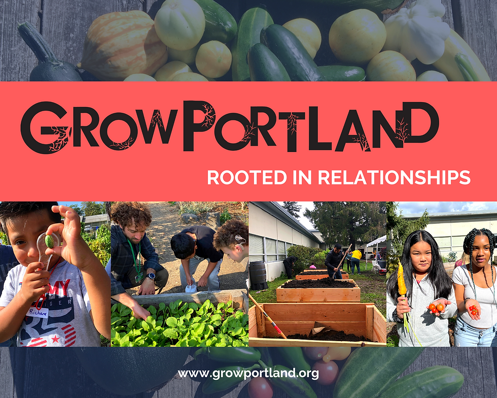 Dine and Donate for Grow Portland