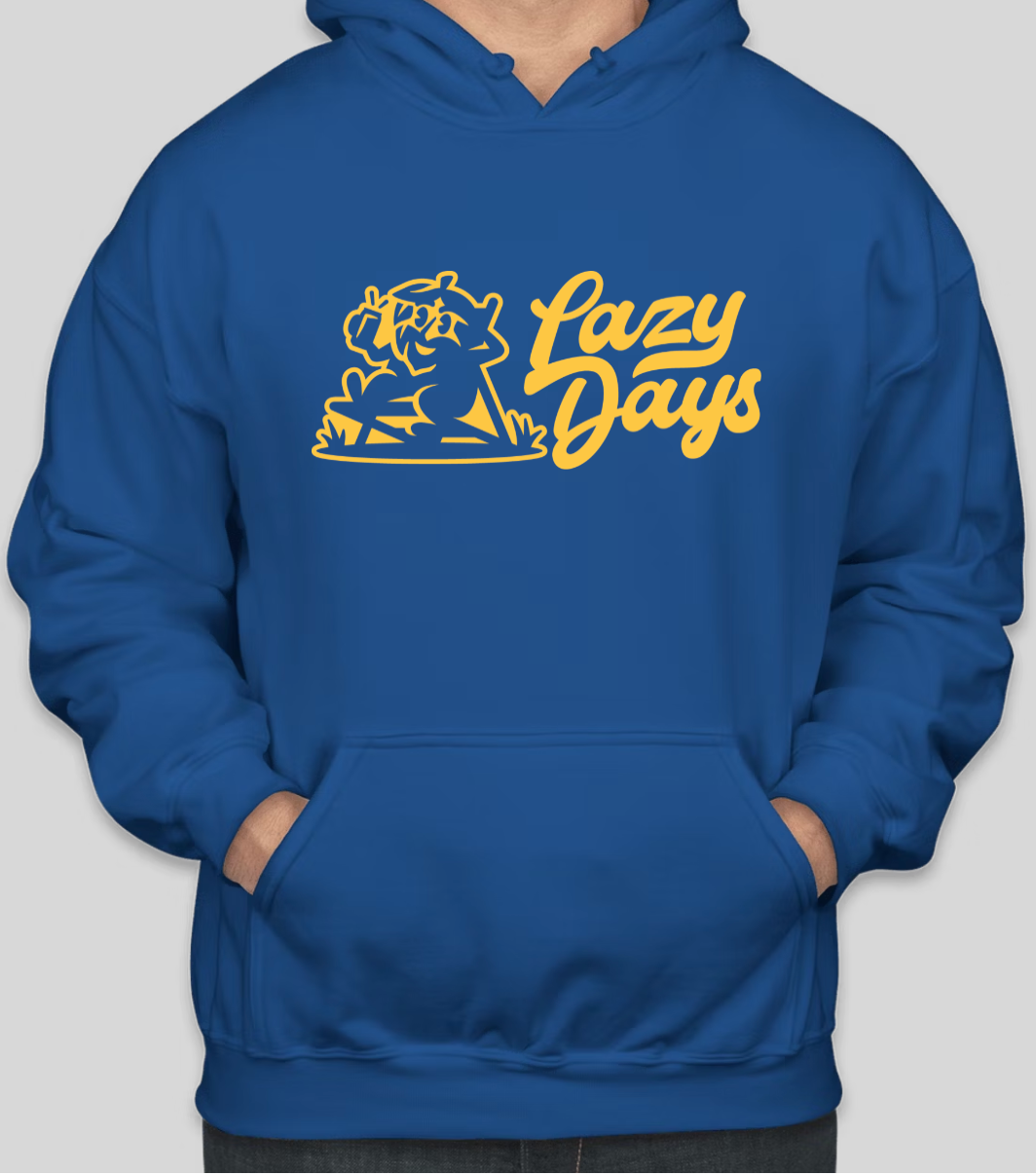 River and Sun Lazy Days Logo Hooded Sweatshirt