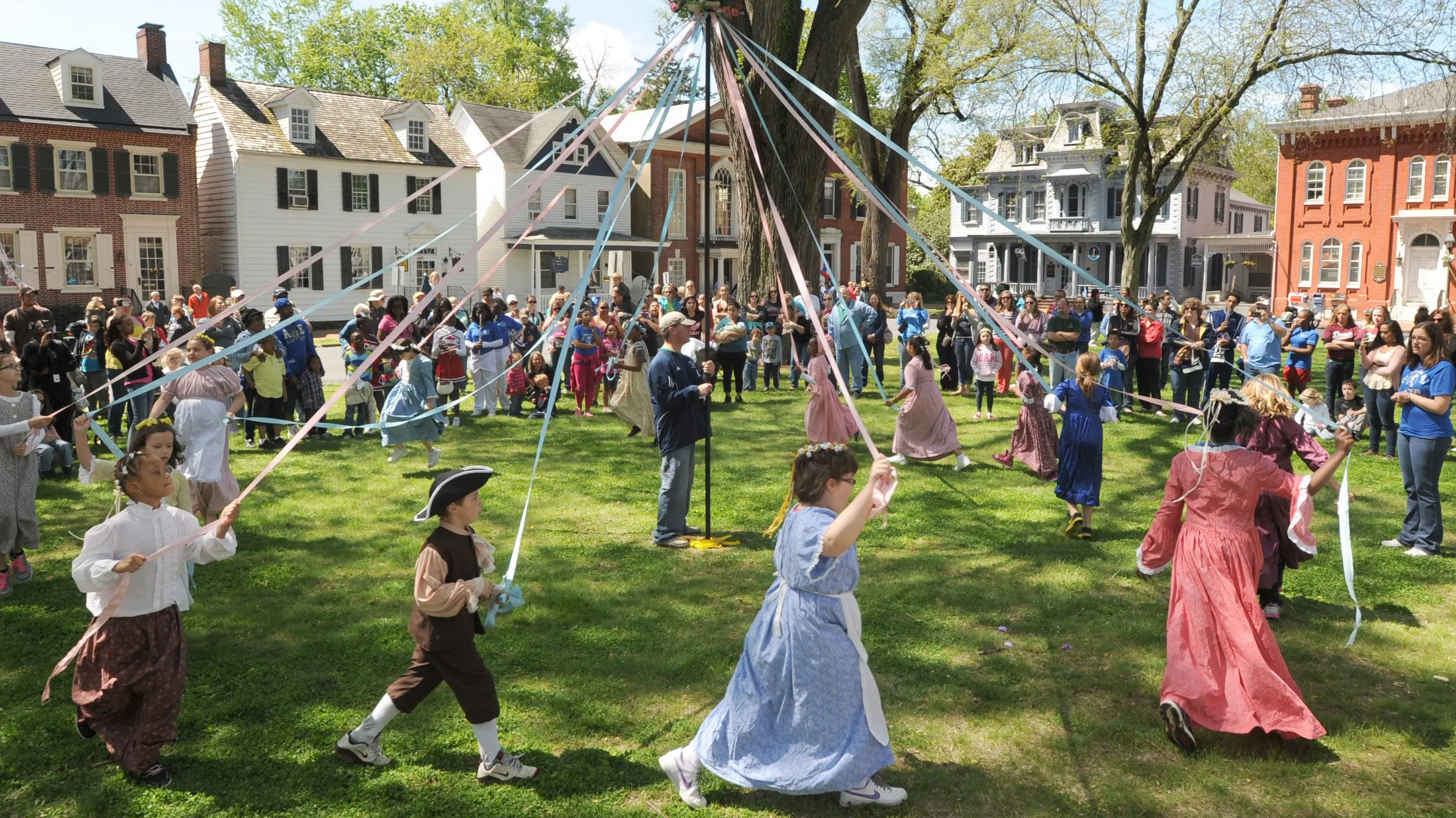 Dover Days Festival & Parade Maypole Dancing