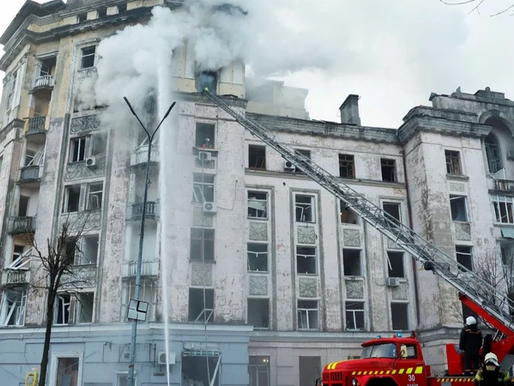 Історія знаменитої сталінки. Внаслідок ракетної атаки значних пошкоджень зазнав будинок Укркабеля на Татарці