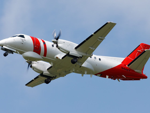 Рідкісний літак-розвідник SAAB 340B розпочав патрулювання над Чорним морем