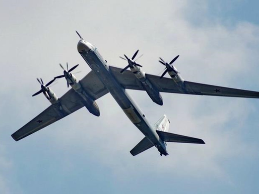 РФ провела польоти стратегічних бомбардувальників поблизу Японії під час візиту її лідера до України