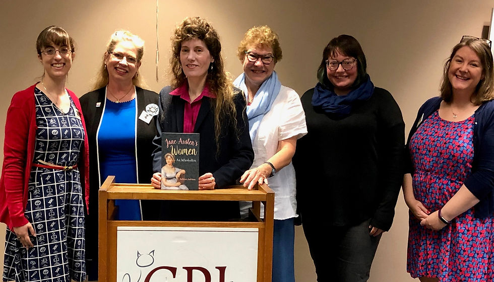 Book talk for JASNA-Connecticut