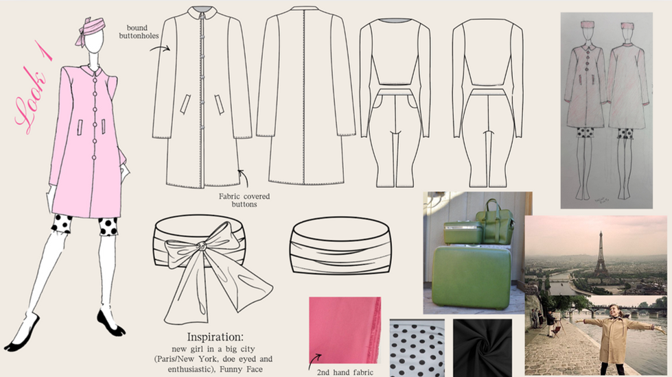 Look 1 - Illustrations & Concept