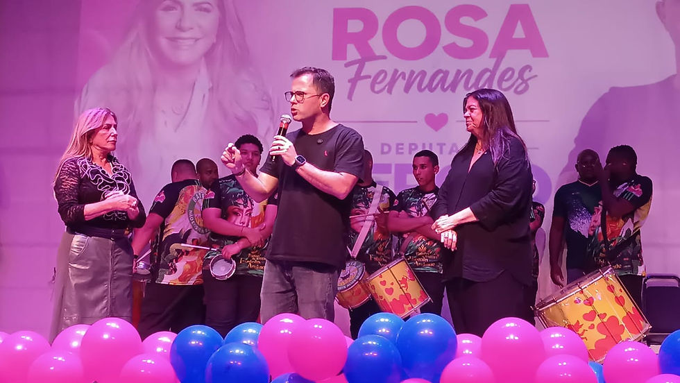 ANIVERSÁRIO VEREADORA ROSA FERNANDES: NOVE MANDATOS CONSECUTIVOS!
