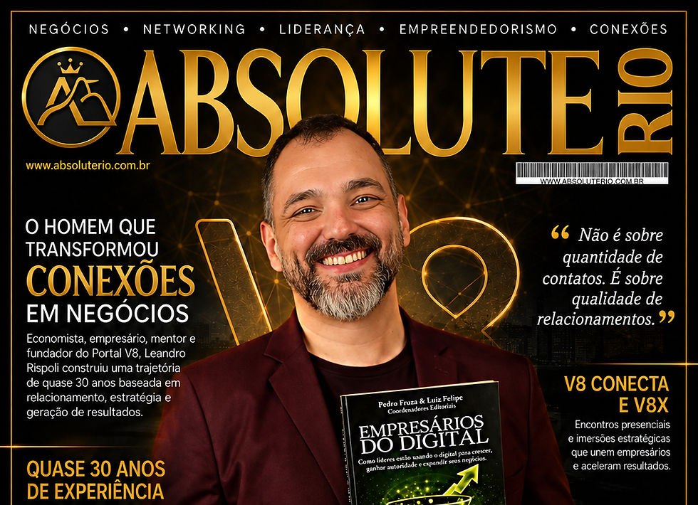 LEANDRO RISPOLI: O HOMEM QUE TRANSFORMOU CONEXÕES EM NEGÓCIOS