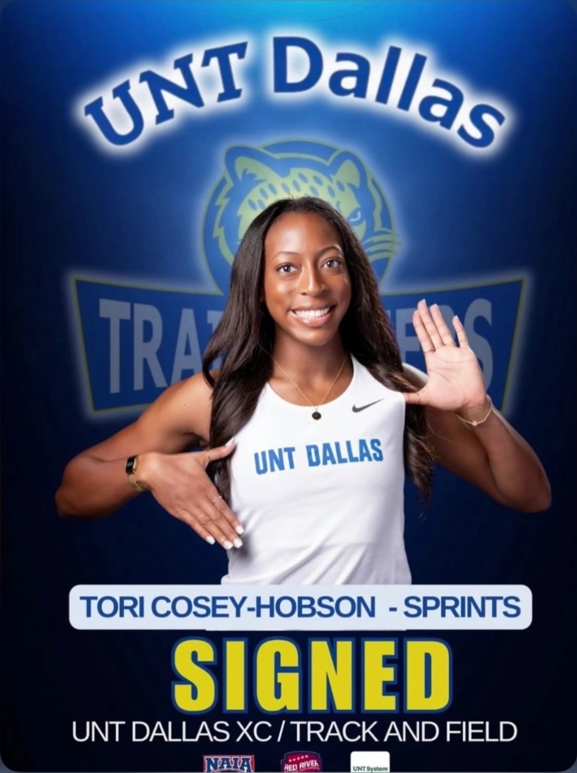 Tori Cosey-Hobson β UNT Dallas sprints