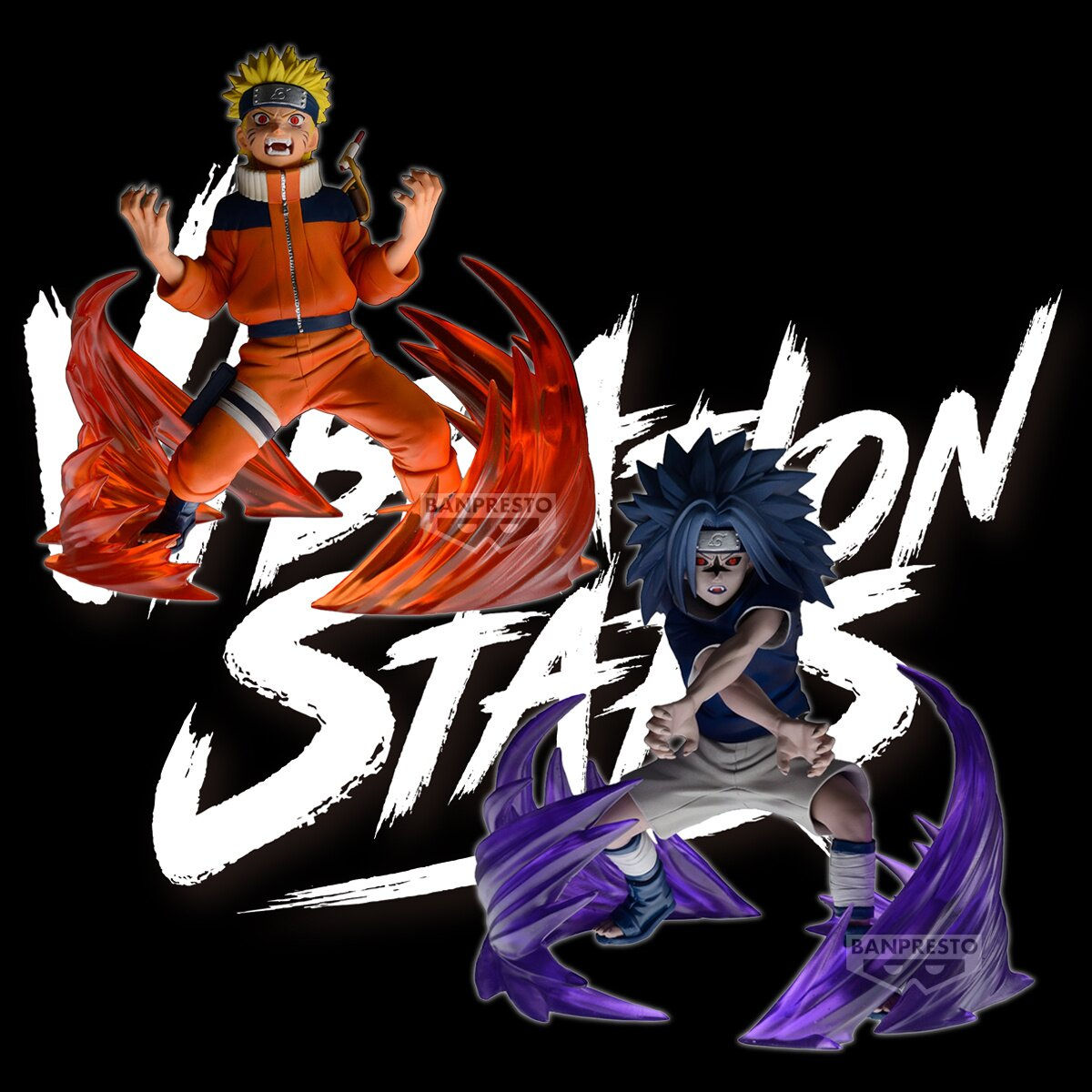 Naruto Uzumaki & Sasuke Uchiha – Set Duo | Vibration Stars Naruto 72 Series 