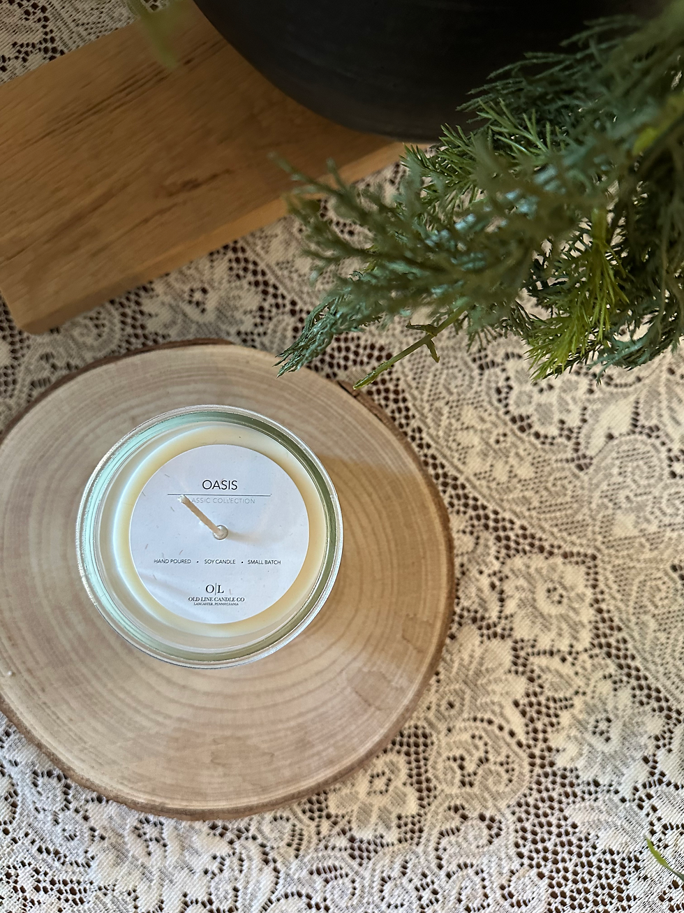 Find these handmade candles at any of our markets! 