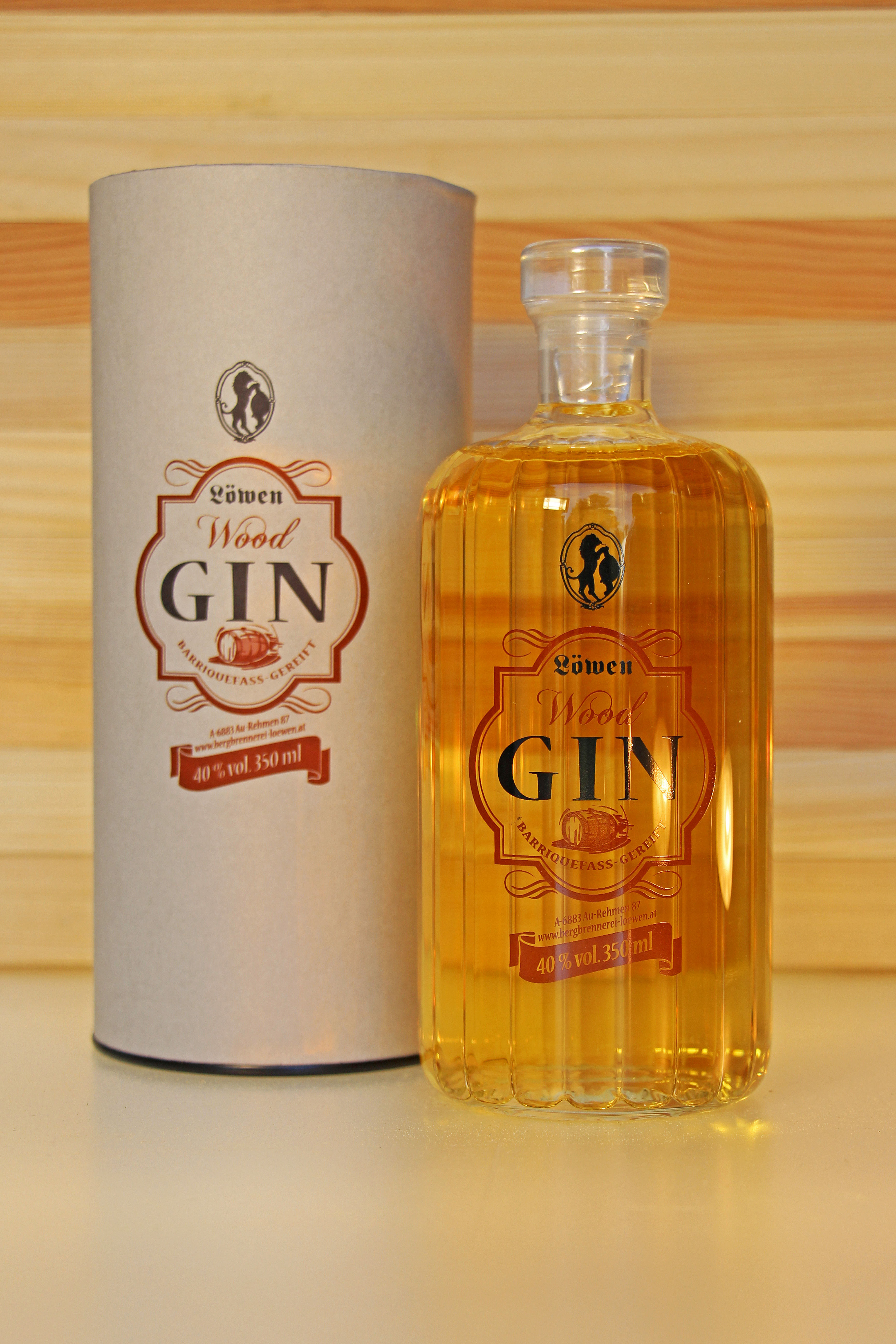 Löwen Wood Gin 0,35l