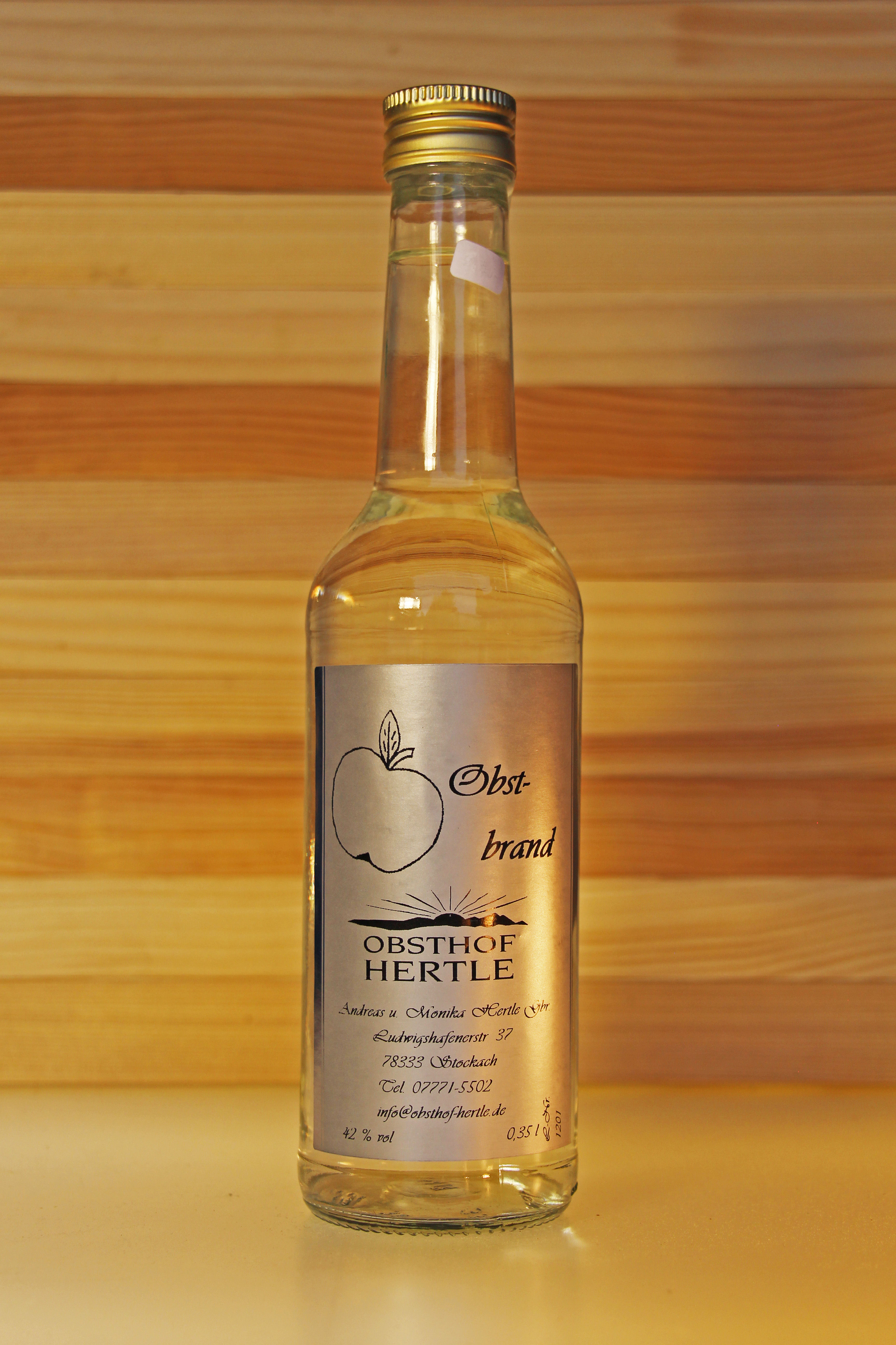 Hertle's Obstbrand 0,35l