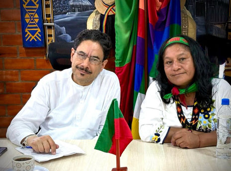 Aída Quilcué será fórmula vicepresidencial de Iván Cepeda