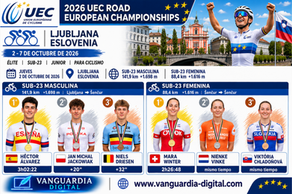 Campeonato europeo de ciclismo en ruta 2026 Mara Winter y Héctor Álvarez nuevos campeones sub 23
