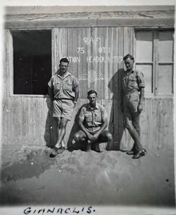 L-R Tom King, Ross Thomas, Harry Padman