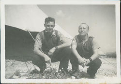 Ross Thomas and Geoff Harris