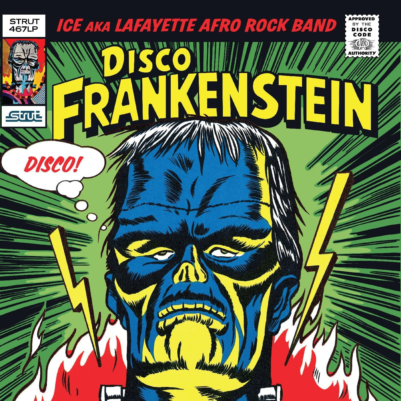 Ice (Lafayette Afro-Rock Band)-Disco Frankenstein (Blood-stained vinyl)