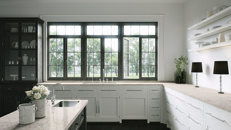 Thumbnail: Caesarstone 6046 Moorland Fog (Polished)