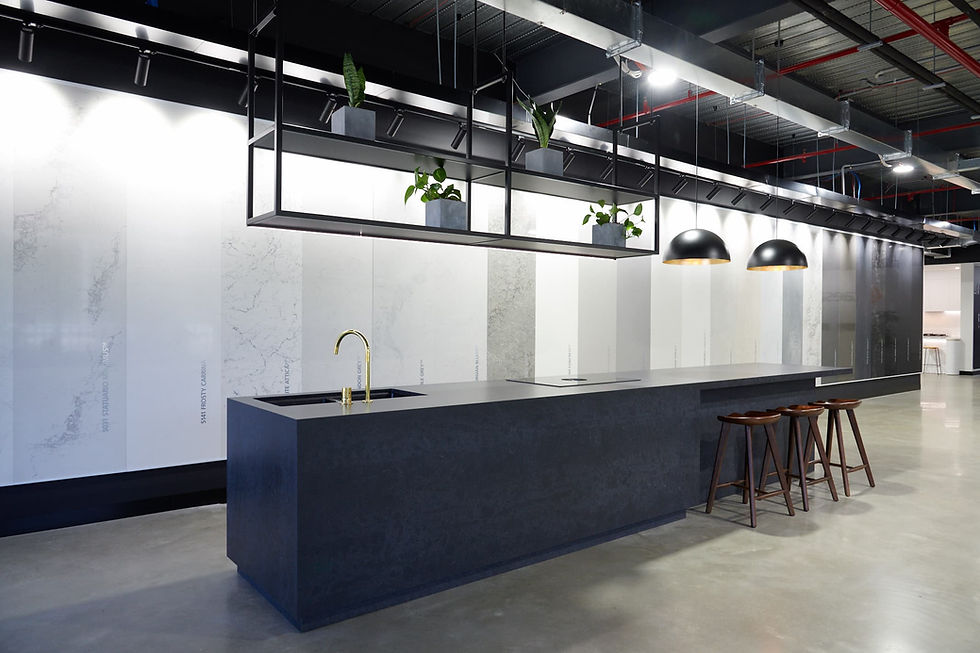 Thumbnail: Caesarstone 5810 Black Tempal (Natural)