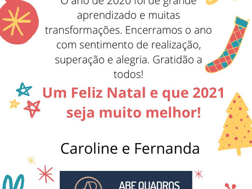 Mensagem de final de ano
