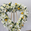 Thumbnail: White and yellow heart wreath 