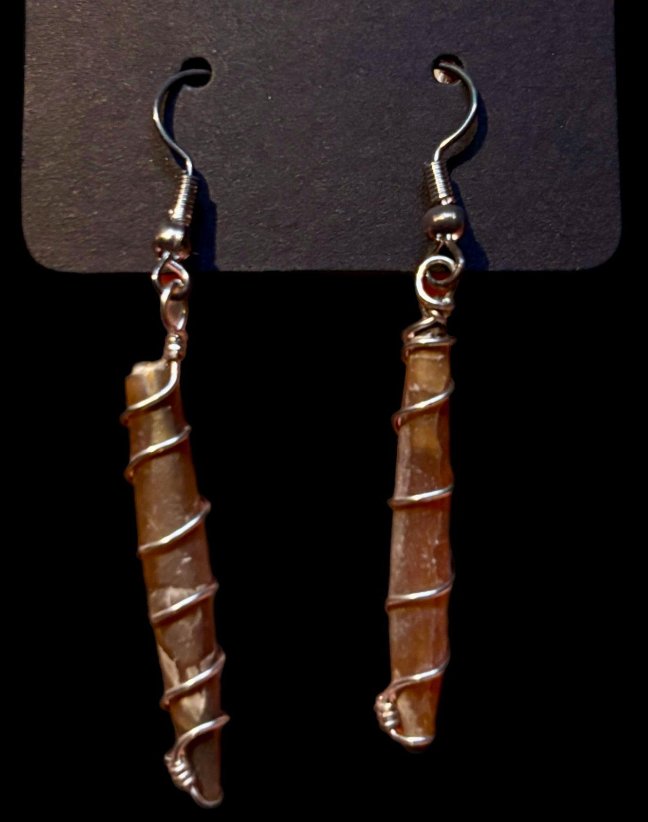 Neobelemnites Earrings
