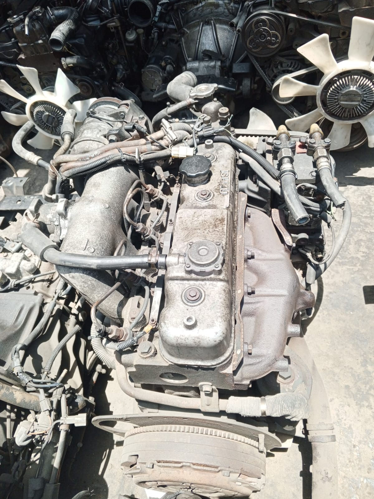 Nissan FD35- Atlas Turbocharged Engine