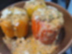 Dirty Rice Stuffed Peppers