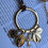 Miniatura: Colar Comprido Couro Medalhas