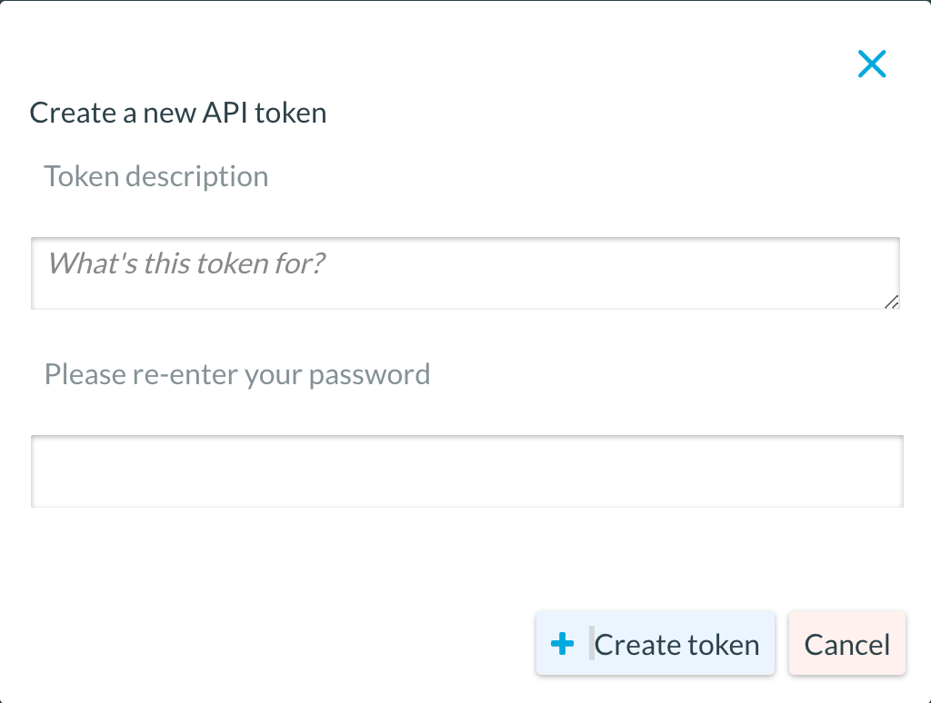 "form for creating an api"