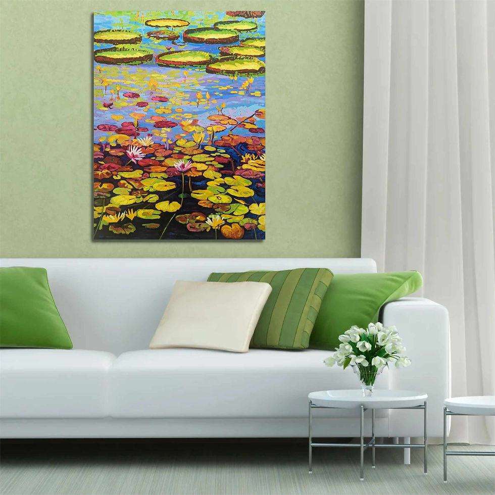 Thumbnail: Lilies on the Lake