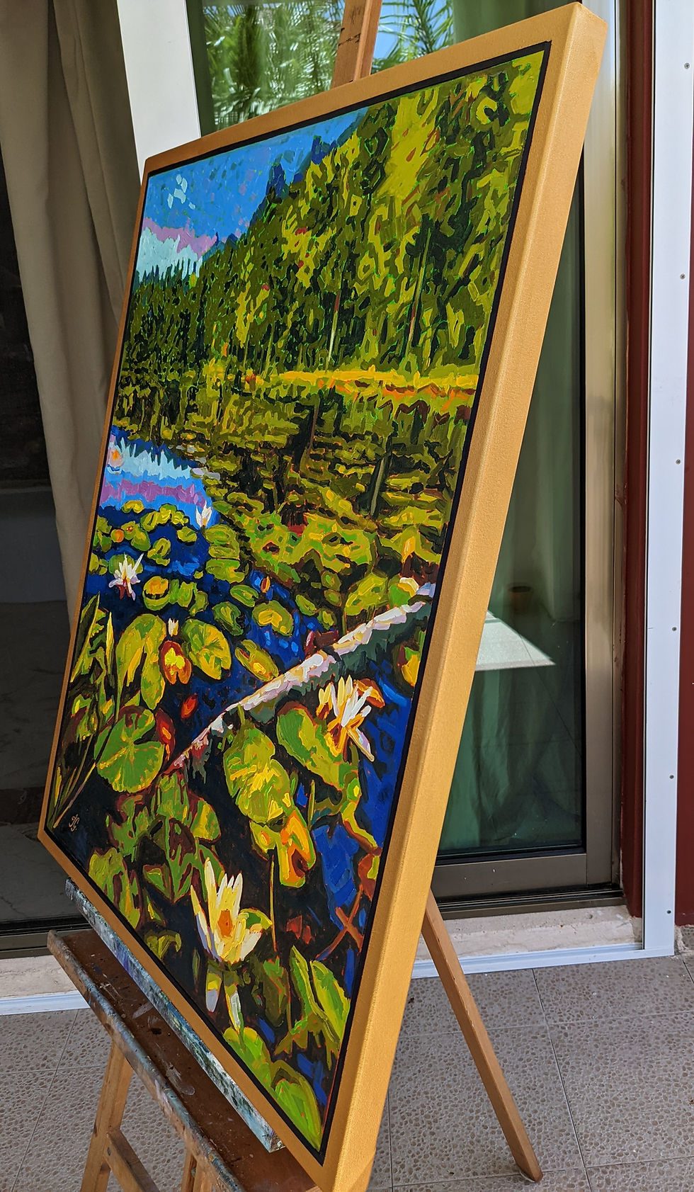 Thumbnail: Water Lilies on a Forest Lake