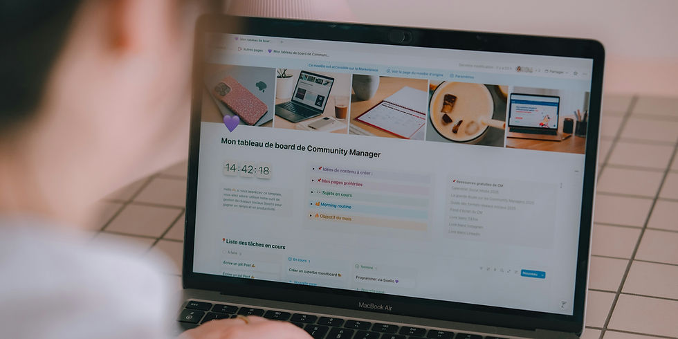 Overcomplicated student study system in Notion — a sign your setup is working against you.