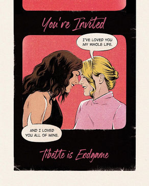 The L-Word Wedding Invite