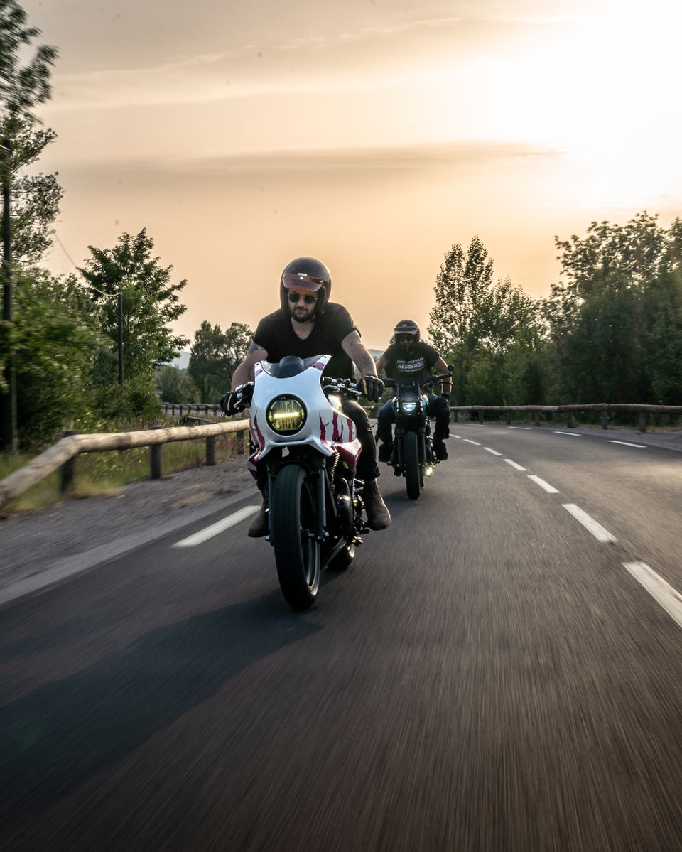 Royal Enfield custom motorcycles lifestyle atelier