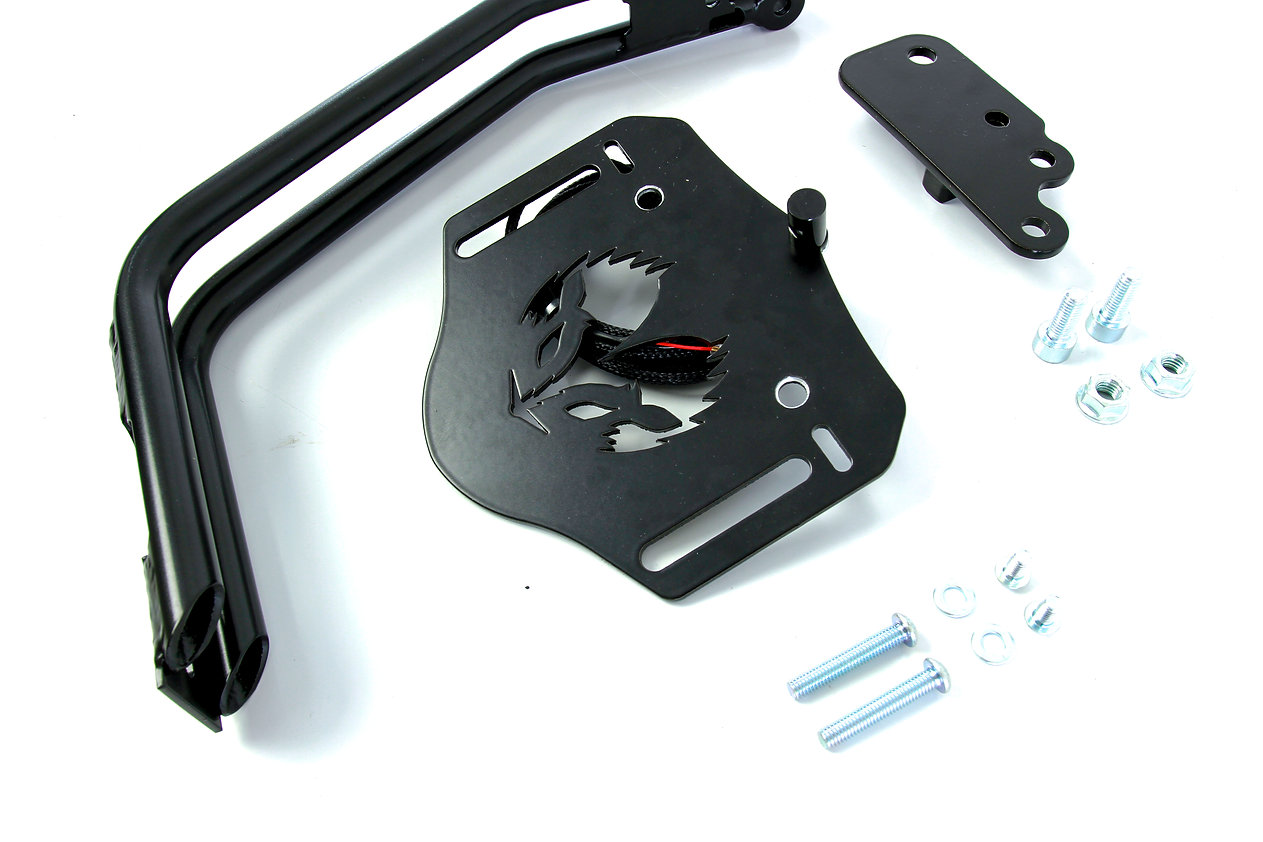 support plaque immatriculation latéral royal enfield hunter 350