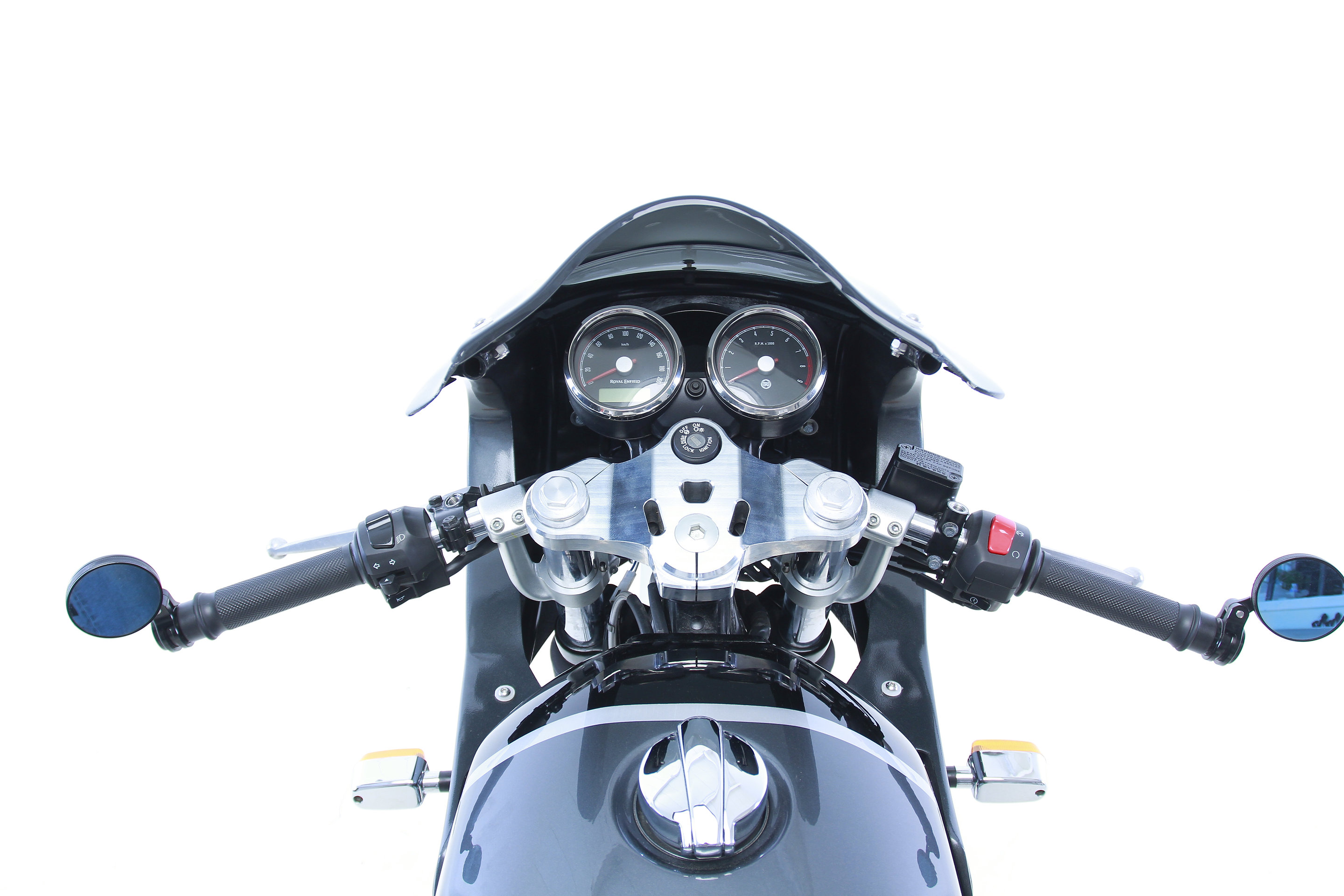 té de fourche supérieur aluminium cnc royal enfield continental GT 650