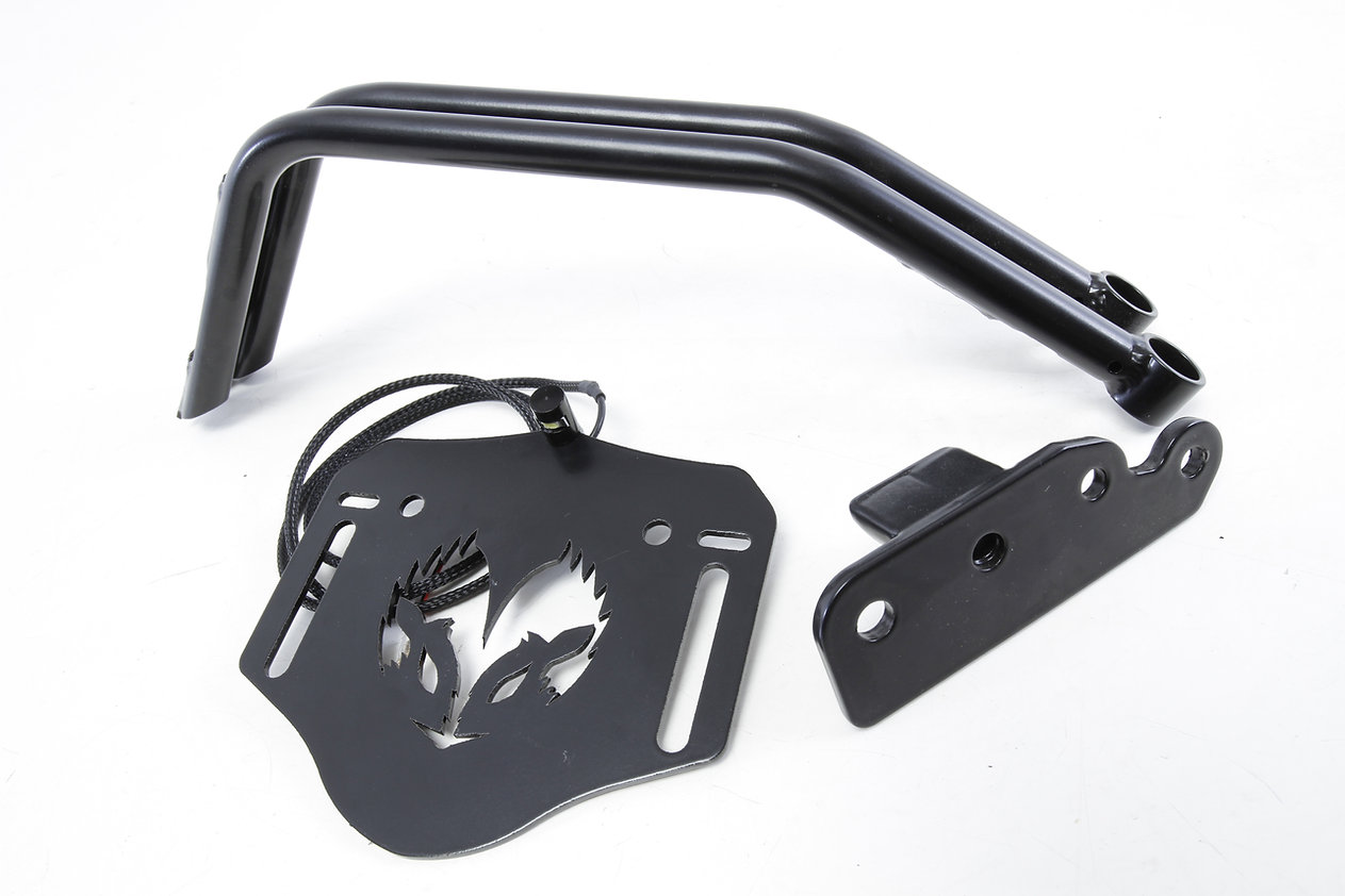 support plaque immatriculation latéral royal enfield interceptor GT 650