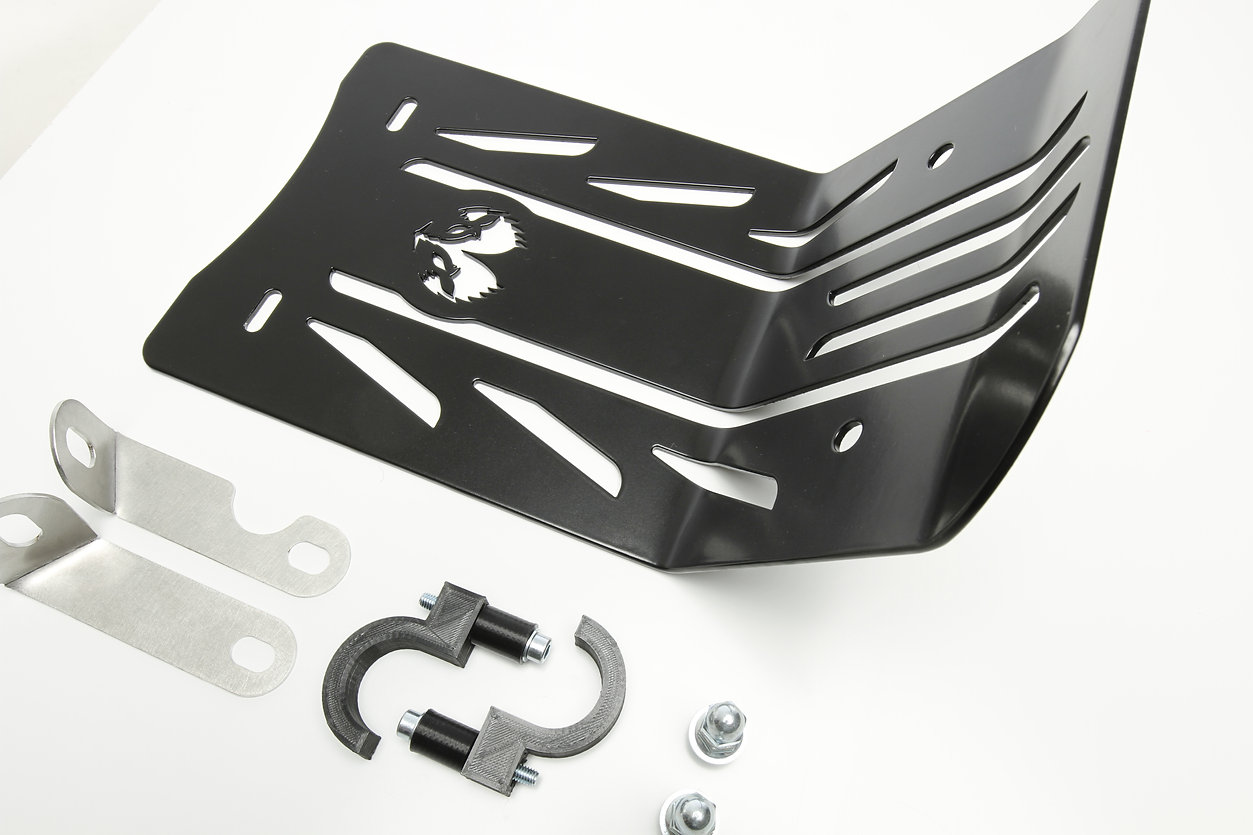 sabot moteur aluminium royal enfield interceptor GT 650