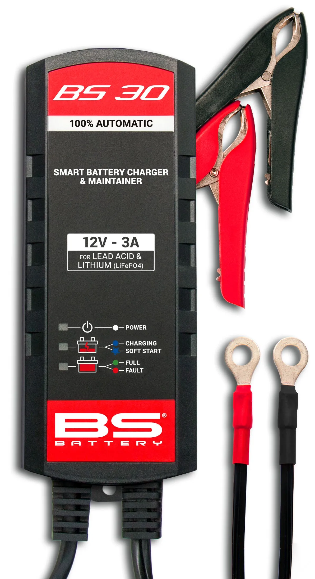 chargeur de batterie moto pour mainteneur de charge SMART 12V 3A