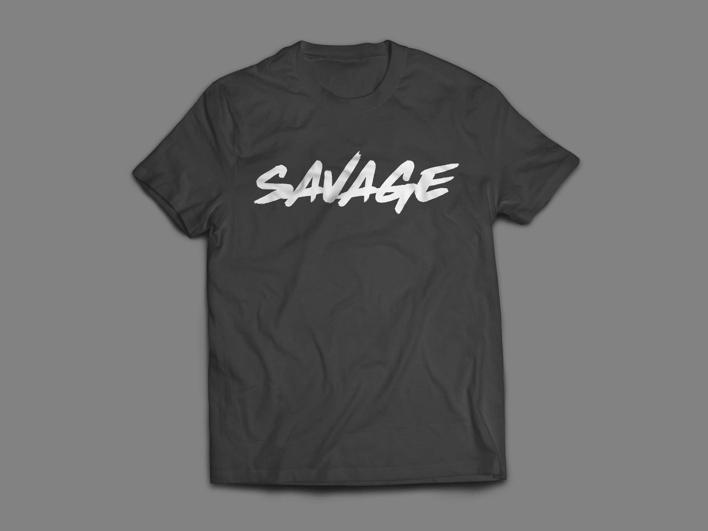 TSHIRT SAVAGE BUILD LARGE LOGO