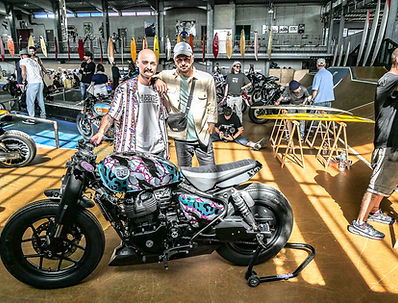 Royal enfield custom shotgun 650 wheels and waves 2024