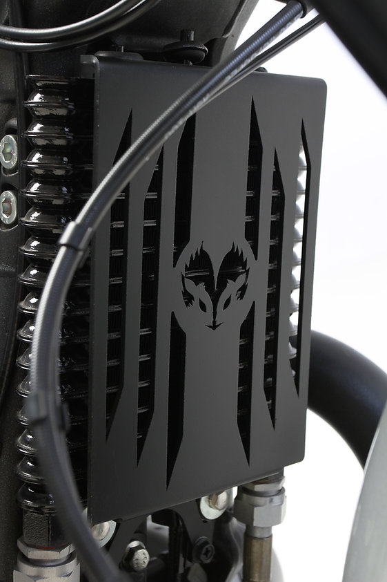 grille radiateur aluminium royal enfield super meteor shotgun 650