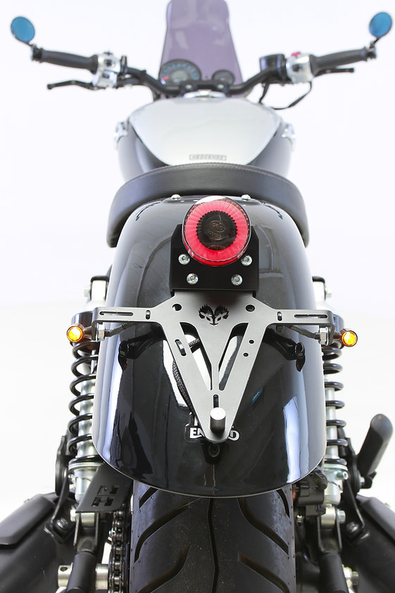 support plaque immatriculation royal enfield super meteor 650