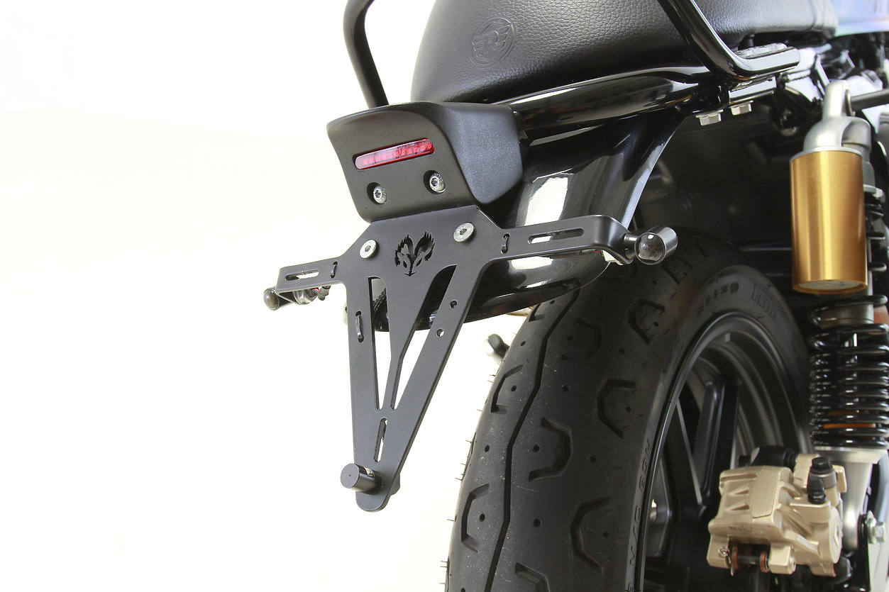support plaque immatriculation complet royal enfield interceptor GT 650
