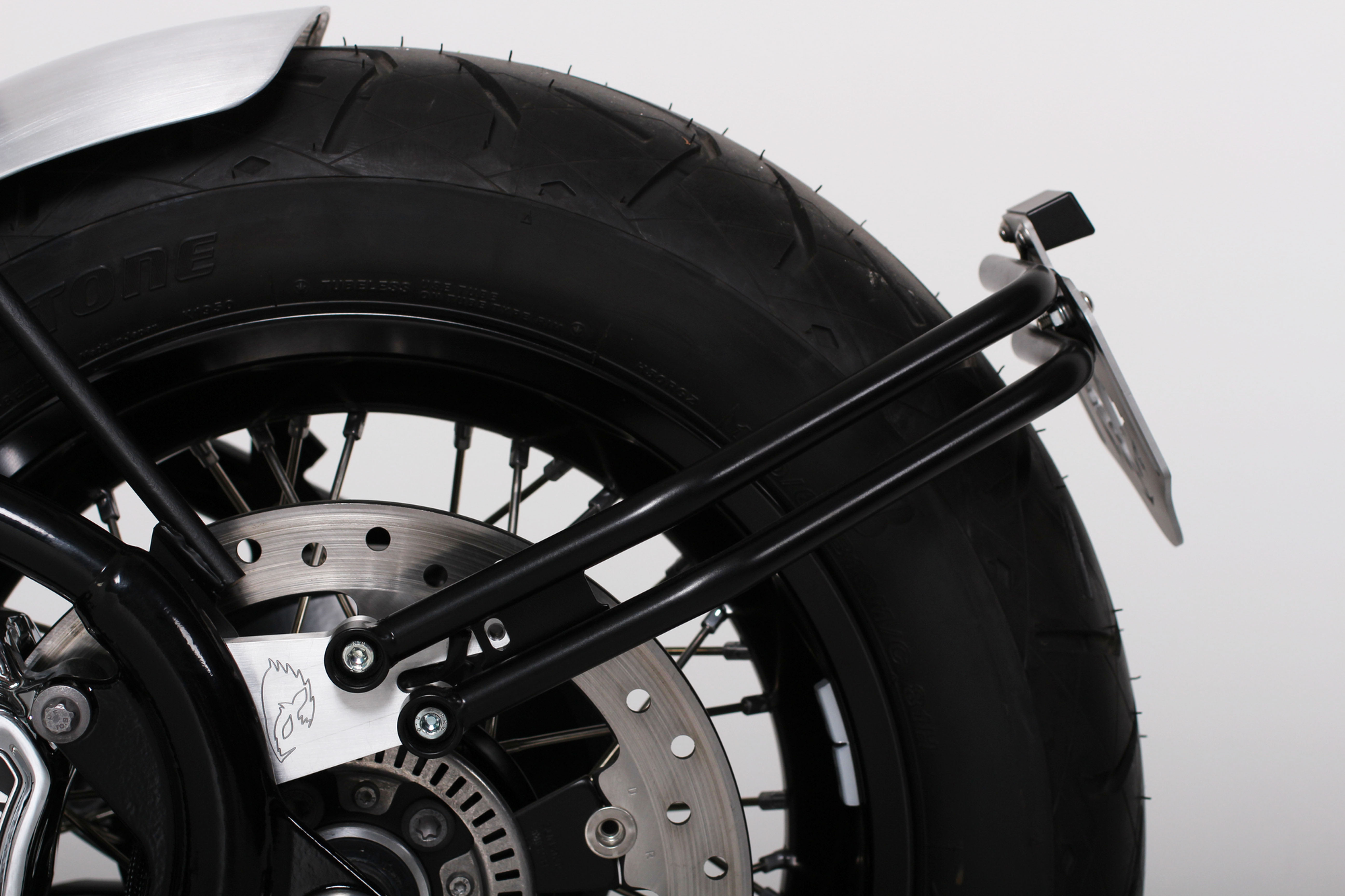 BMW R18 side license plate holder