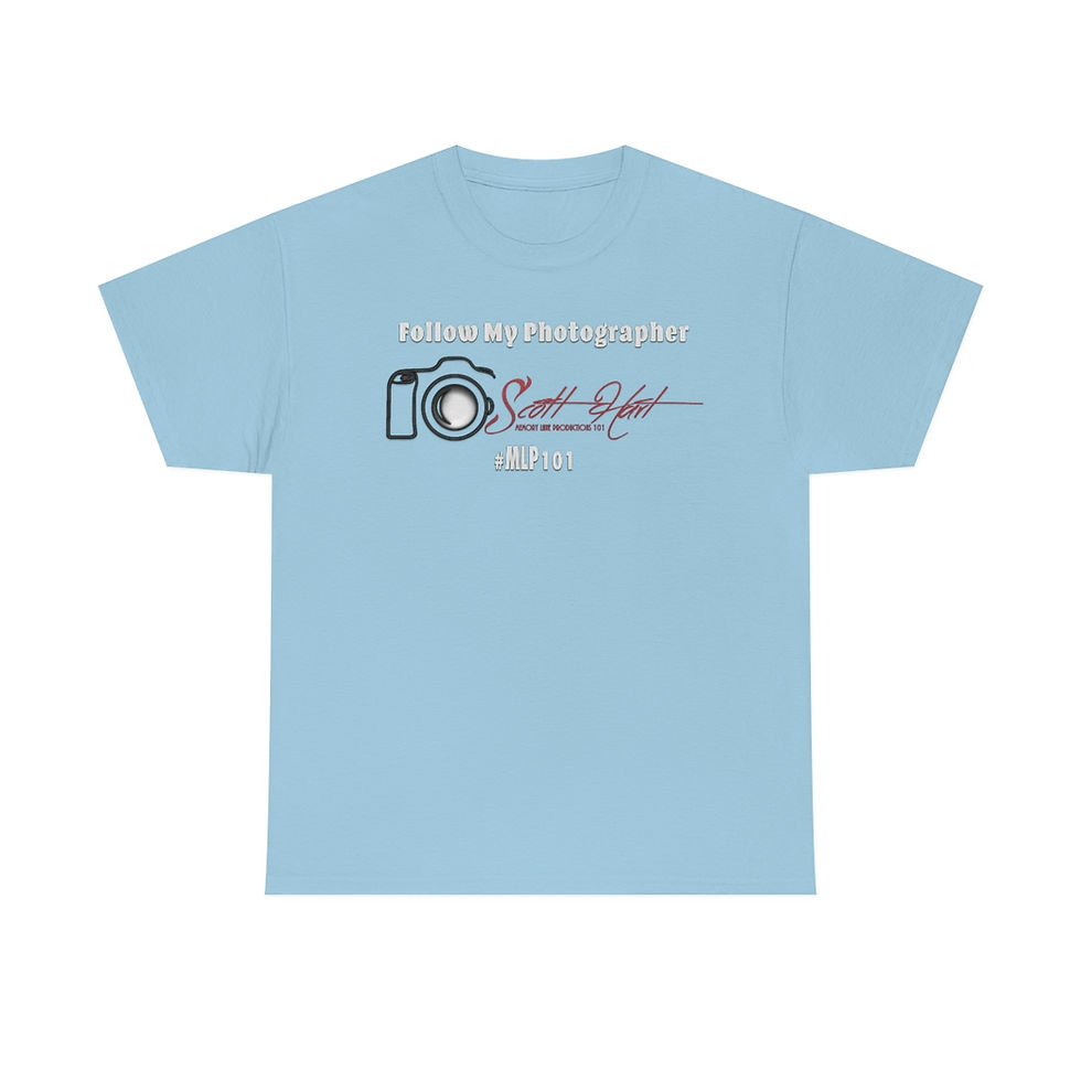 Thumbnail: Unisex Heavy Cotton Tee Follow My Photographer