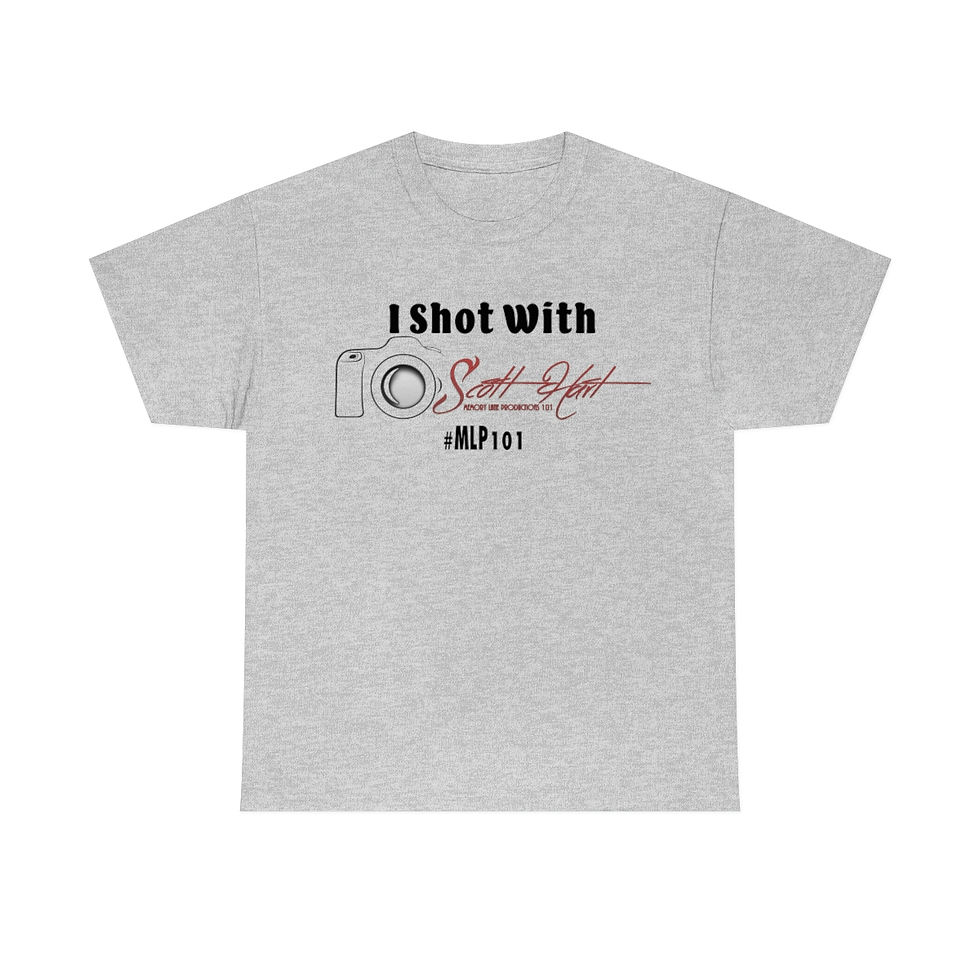 Thumbnail: Unisex Heavy Cotton Tee (I shot with MLP101)
